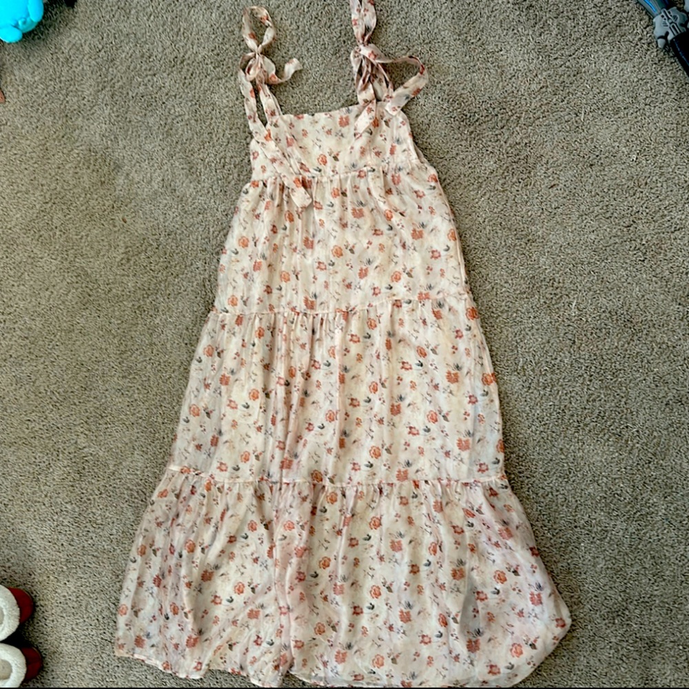 STORIA-Silky and Double-lined maxi dress. Purchased at local boutique.